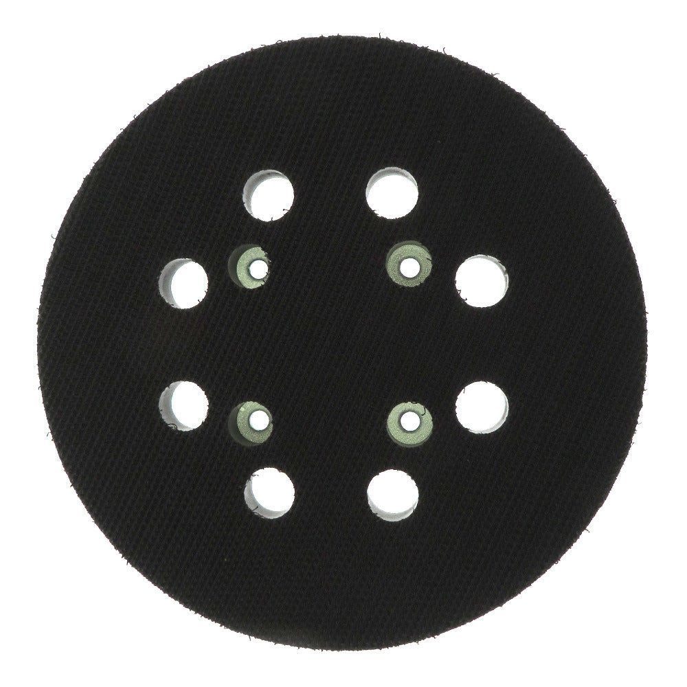 5-Inch 8-Hole 4-Eye Electric Polishing Disc Pu Hook and Loop Tray Self-Adhesive Flocking Sandpaper Suction Cup Sanding Machine Base