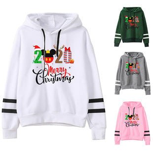 Christmas Merry christmas Christmas Tree Print Long Sleeve Sweat Loose Casual AliExpress