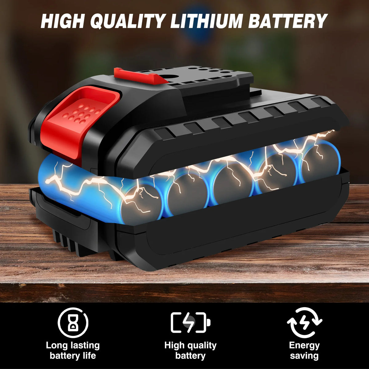 Furadeira Sem Fio 21V, Kit de Furadeira Elétrica com Bateria de Íon de Lítio de 1500mAh, Chave de Fenda Sem Fio 25+1 Torques, 45N.m Máx., 29 Acessórios, 2 Velocidades Variáveis, Luz LED para Projetos DIY em Casa e Jardi