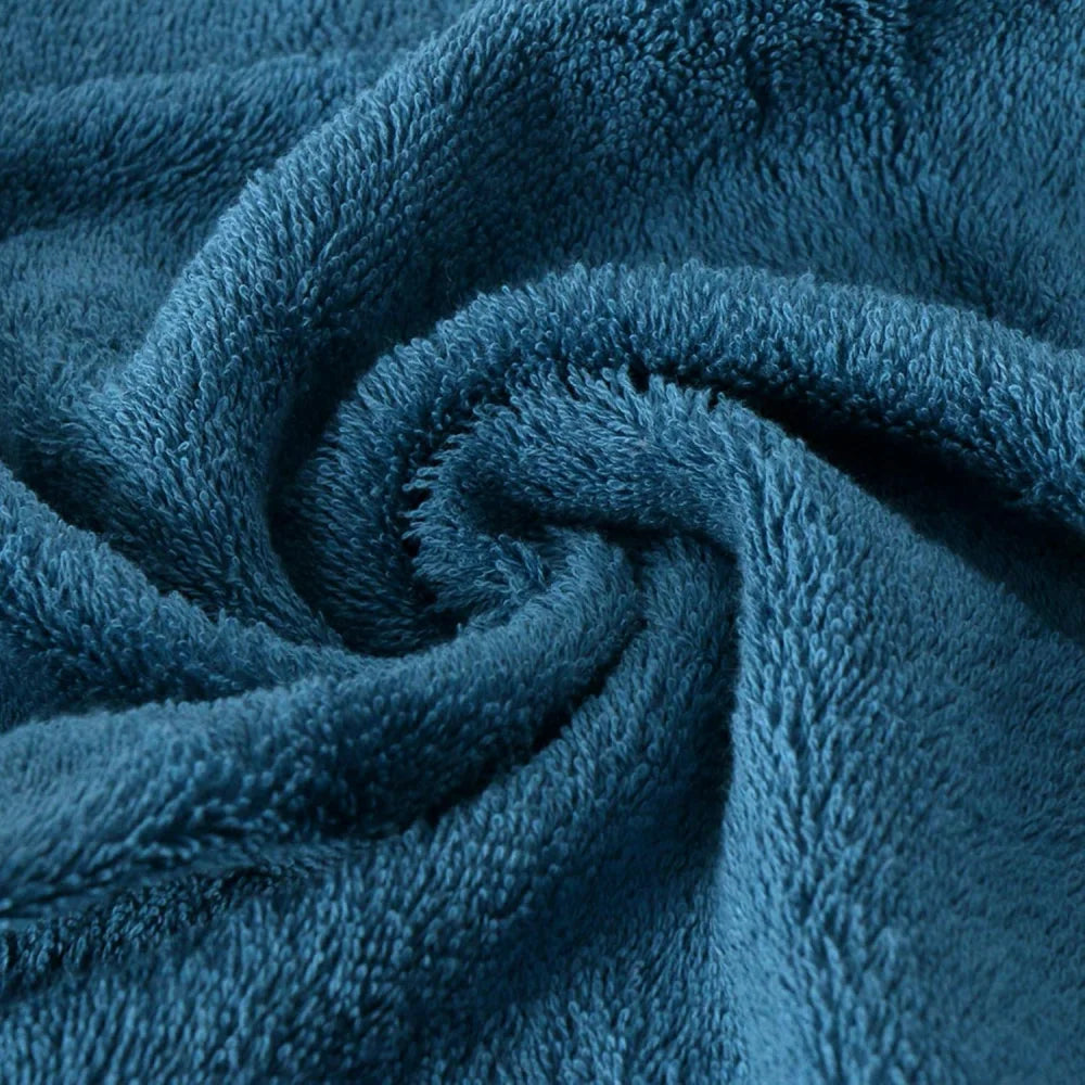 Toalhas de Banho de Algodão para o Banheiro - Dois Tamanhos, Adequadas para Uso no Rosto e Corpo. Altamente Absorvente. Toalhas de Banho Esportivas Absorventes.