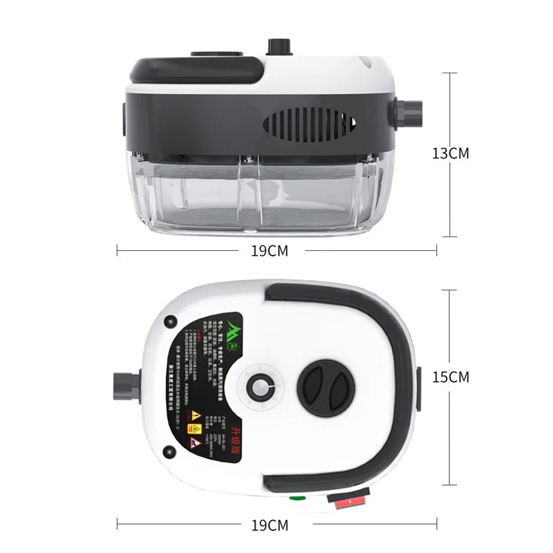 Limpador a vapor 2500W, esterilização de alta temperatura, jato de pressão, máquina de lavar para casa, carro, cozinha, ar condicionado, 220V, plugue UE