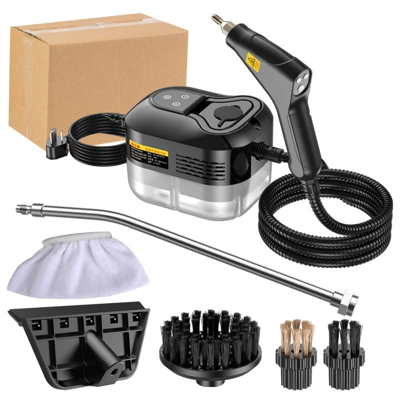 Limpador a Vapor Portátil de Alta Temperatura para Cozinha, Carro, Piso e Mais, 220V