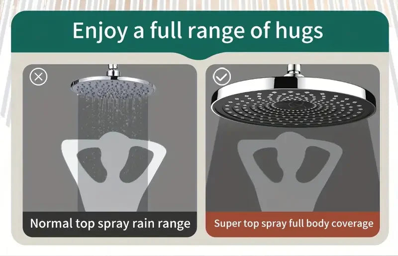 Grande fluxo chuvas cabeça de chuveiro 25cm pulverizador superior alta pressão cabeça chuveiro poupança água torneira do chuveiro acessórios do banheiro