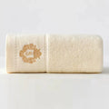 Toalhas de Banho de Algodão para o Banheiro - Dois Tamanhos, Adequadas para Uso no Rosto e Corpo. Altamente Absorvente. Toalhas de Banho Esportivas Absorventes.