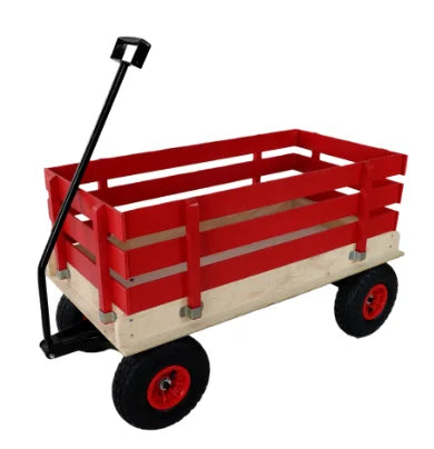 US Stock Fresh Household Trolley ,Portable Cart for Toy Transportation, Garden Tools, and Outdoor Use