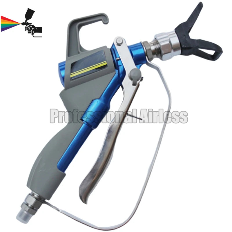 Ag19 pistola de pintura mal ventilada de alta pressão com kit reparo 350bar/5000psi 1/4 nnps entrada pistola de pulverizador conector arma