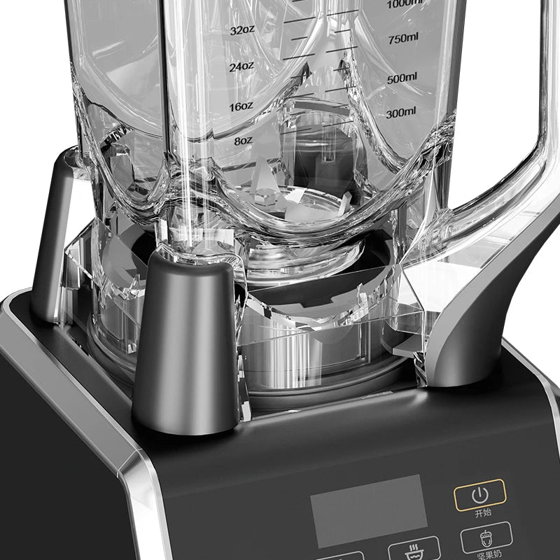 RANBEM Commercial Household Electric Heavy Duty 2000ml Capacity 6 Blades 2200W 8-Speed Variable Control Pure Copper Plastic