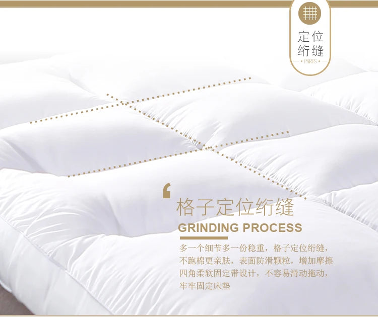 10cm de espessura e confortável colchão de chão tatami/cama moda confortável futon para cinco estrelas hotel cochilo engrossado único uso dormir