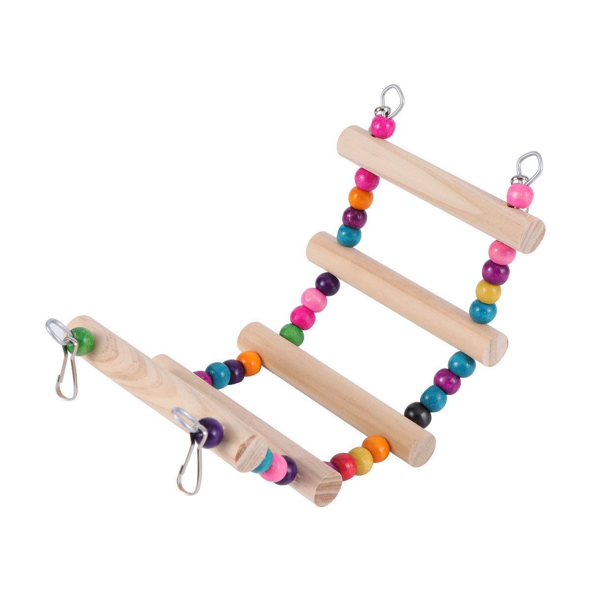 Pássaro brinquedos conjunto balanço mastigando brinquedos de treinamento pequeno papagaio pendurado rede papagaio gaiola sino poleiro brinquedos com escada suprimentos para animais de estimação 1pc