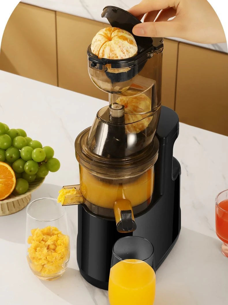C Juicer Powerful 4 in 1 Fruit Juicer Brenda Machine Multifunction Vegetable Separating Mixer for Home Automatic Stainless Steel