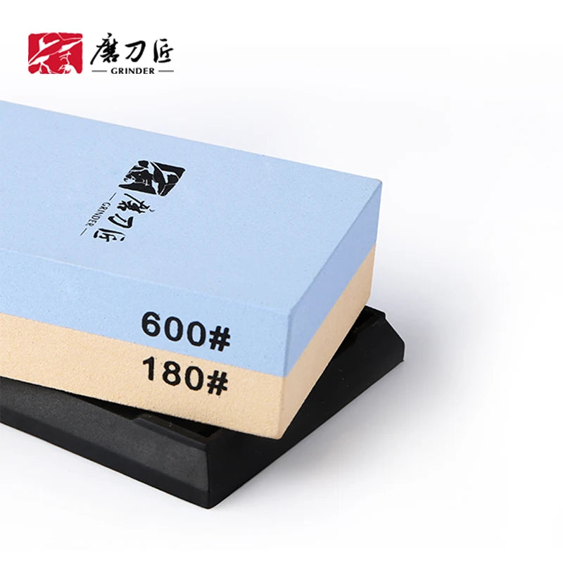 TAIDEA Professional Knife Sharpener  Double Sides  Whetstone  180/600 Grit for Kitchen and Garden Tools Coarse Sharpening