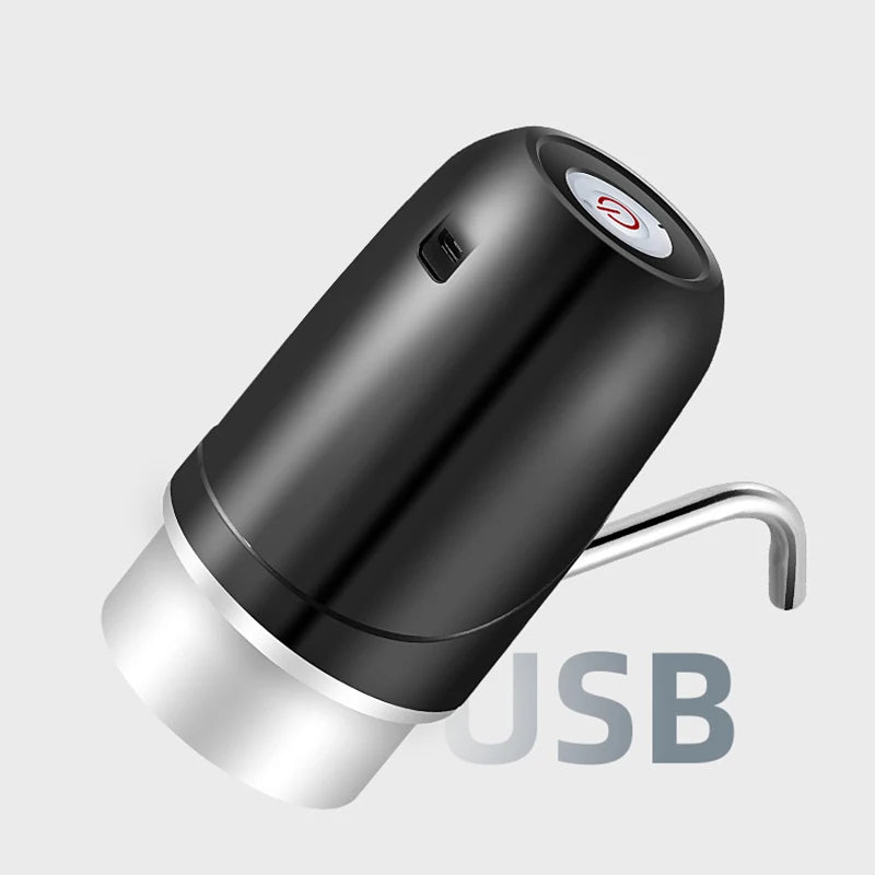 Mini barril elétrico líquido garrafa bomba, carga USB, automático, portátil, Home água potável distribuidor