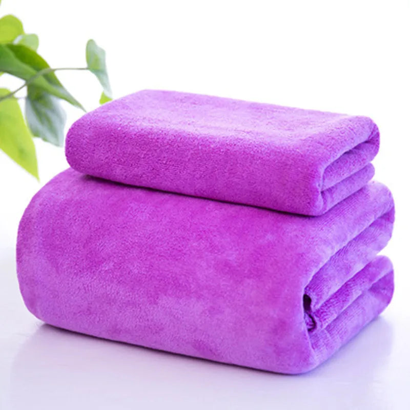 Toalha de banho de microfibra maior e aumenta, absorvente, de secagem rápida, toalha de banho super macia para hotel para usar toalha de banho
