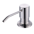 Top Refill Kitchen Sink Soap Dispenser, Stainless Steel Countertop Pump with Large Bottle Chrome Kitchen Hand Lotion Dispenser