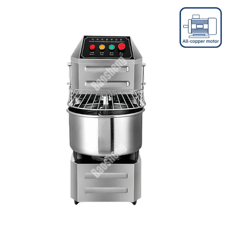 7kg 12kg 15kg 20kg 25kg 50kg 100kg Kneader Pizza Dough Bakery Flour Mixer Machine Spiral Mixer Bread Dough Mixer