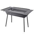 Outdoor Stainless Steel Folding Barbecue Grill New Thickened Household Charcoal Barbecue BBQ Grill for Camping Travel BBQ Grill