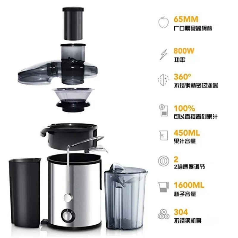 High Quality Automatic High-speed 3-speeds Electric Commercial Blender Multifunctional Juicer Smoothie Machine For Home