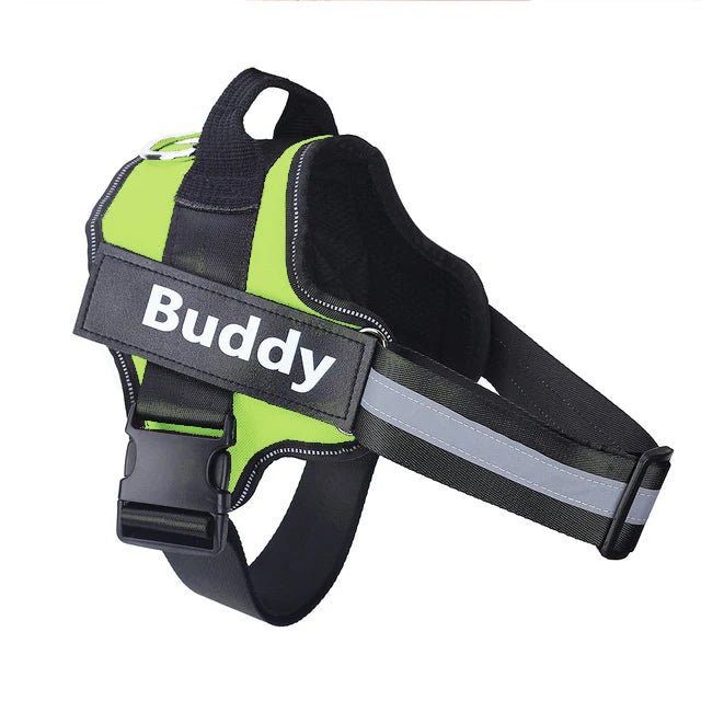 Coleira Peitoral Personalizada para Cães, Sem Puxões, Refletiva e Respirável, Colete para Cães Pequenos e Grandes, Acessórios para Passeio e Treinamento ao Ar Livre - Kasa & Pet