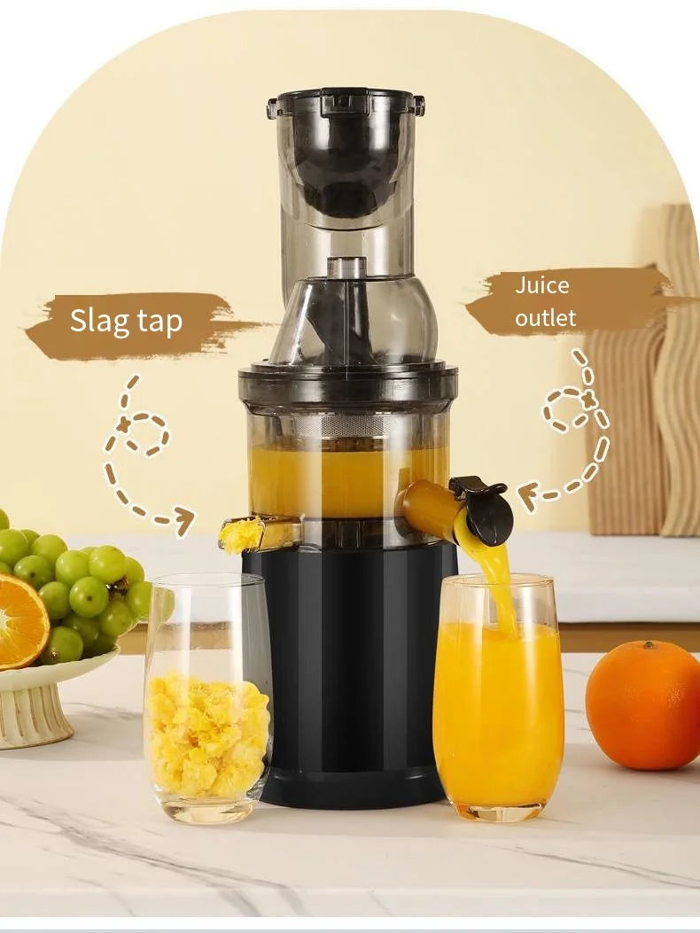 C Juicer Powerful 4 in 1 Fruit Juicer Brenda Machine Multifunction Vegetable Separating Mixer for Home Automatic Stainless Steel