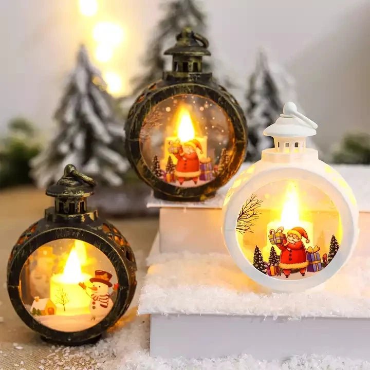 Christmas Light Ornament Merry Christmas Decoration for Home Natal Navidad Christmas Ornaments Xmas Gift New Year 2025