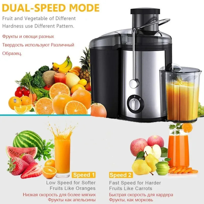High Quality Automatic High-speed 3-speeds Electric Commercial Blender Multifunctional Juicer Smoothie Machine For Home