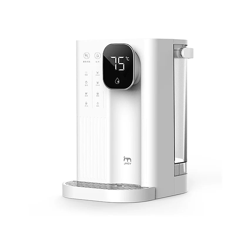 Jmeye dispensador de água de calor instantâneo portátil casa escritório chá fabricante dois métodos enchimento água aquecedor desktop purificador água