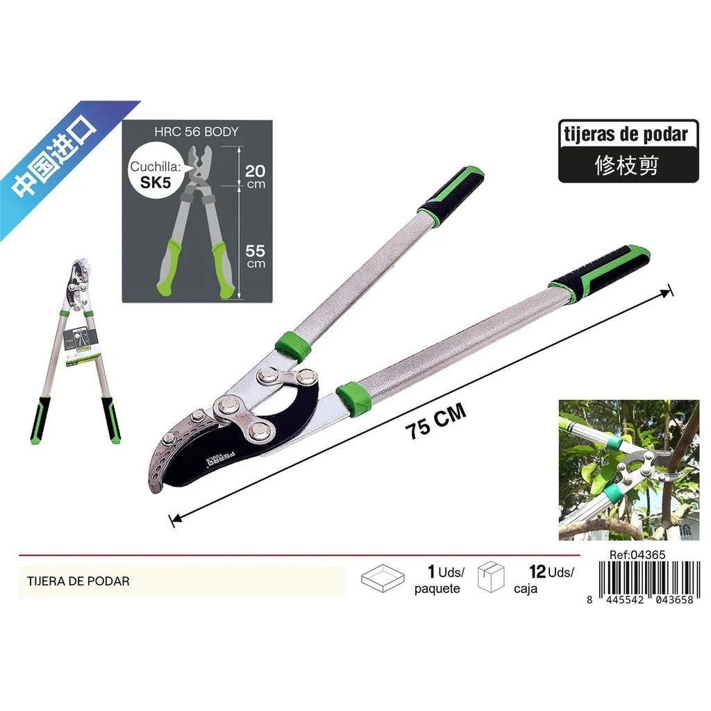 Pruning shears with black handle - Garden tools
