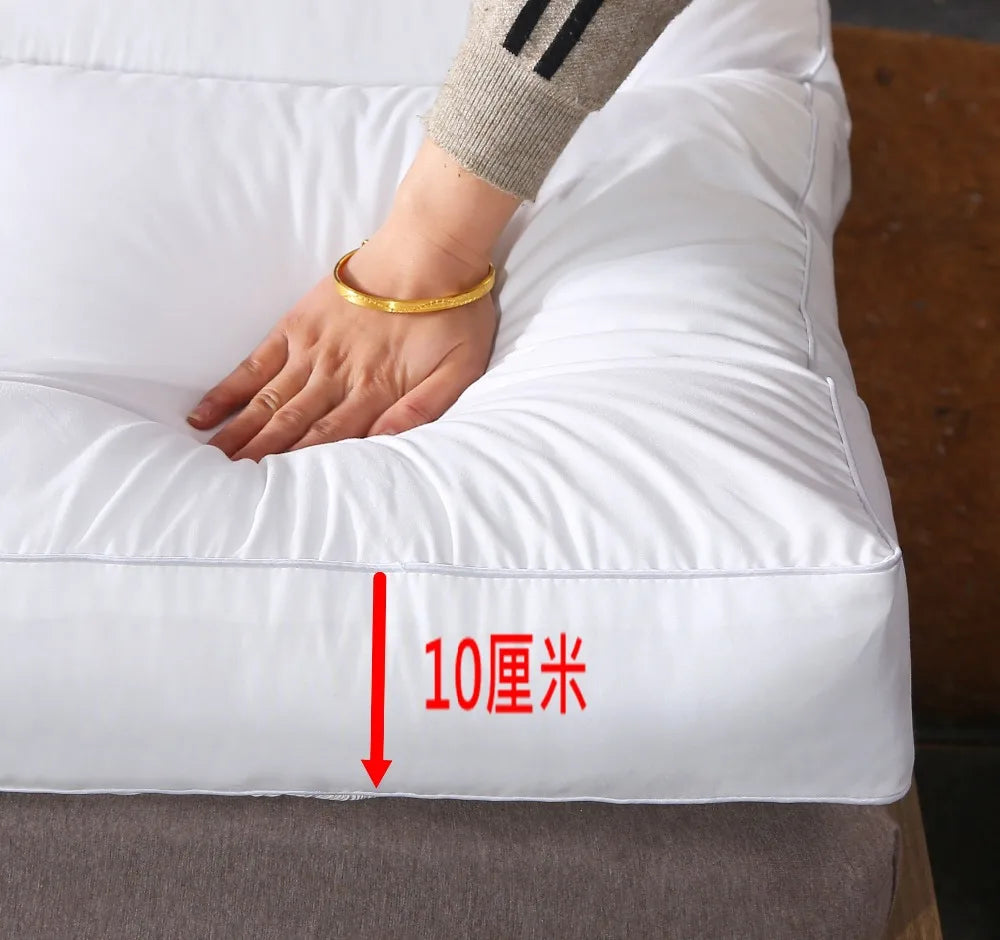 10cm de espessura e confortável colchão de chão tatami/cama moda confortável futon para cinco estrelas hotel cochilo engrossado único uso dormir
