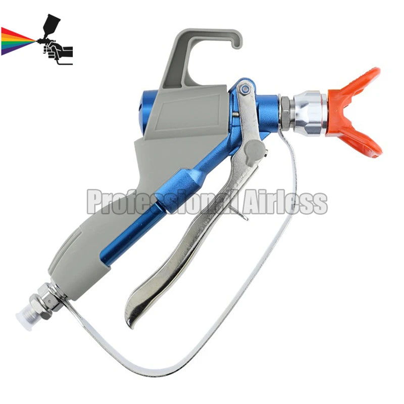 Ag19 pistola de pintura mal ventilada de alta pressão com kit reparo 350bar/5000psi 1/4 nnps entrada pistola de pulverizador conector arma