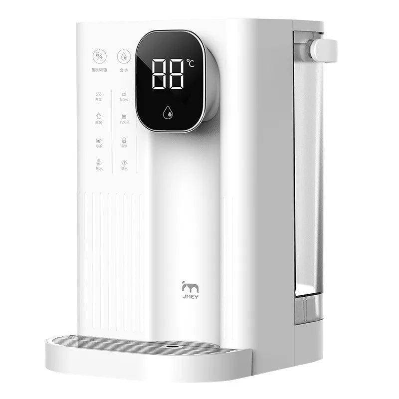 Jmeye dispensador de água de calor instantâneo portátil casa escritório chá fabricante dois métodos enchimento água aquecedor desktop purificador água