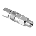 Conector Giratório para Mangueira Reta Airless (287099) (223341) 1/4' NPS para Adaptadores de Alta Qualidade Peças para Pistola de Pintura Airless