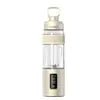 Portable Rechargeable Electric Mini Blender 6 Stainless Steel Blades Home Use USB Juicer Hotel Outdoor Button BPA Free Container - Kasa & Pet