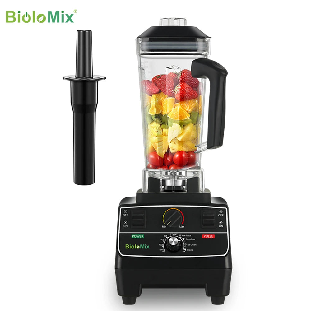 BPA Free Electric 2L Commercial Household Professional Blender Mixer Juicer Food Processor Ice Smoothies Crusher 2200W Pure