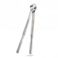 ELEGATE HOG.149 Extra G 30cm Stainless Steel Heat Resistant Durable Metal Handles Mexico Kitchen/Grill Tongs