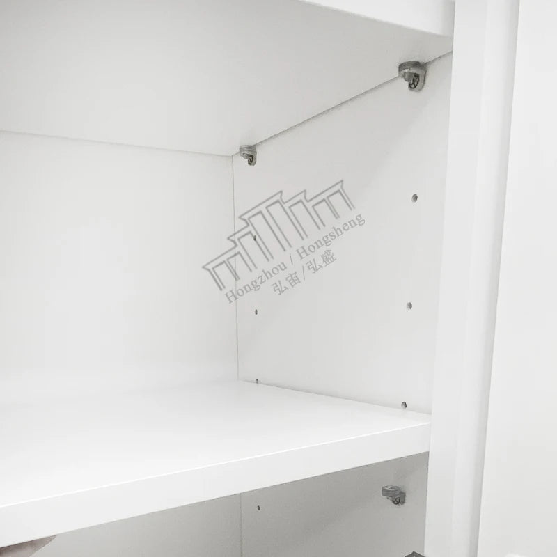 Ready-to-Ship Classic Style All Wood White Shaker RTA Kitchen Cabinets Wholesale W2736 Gabinetes De Cocina Kitchen Wall Unit