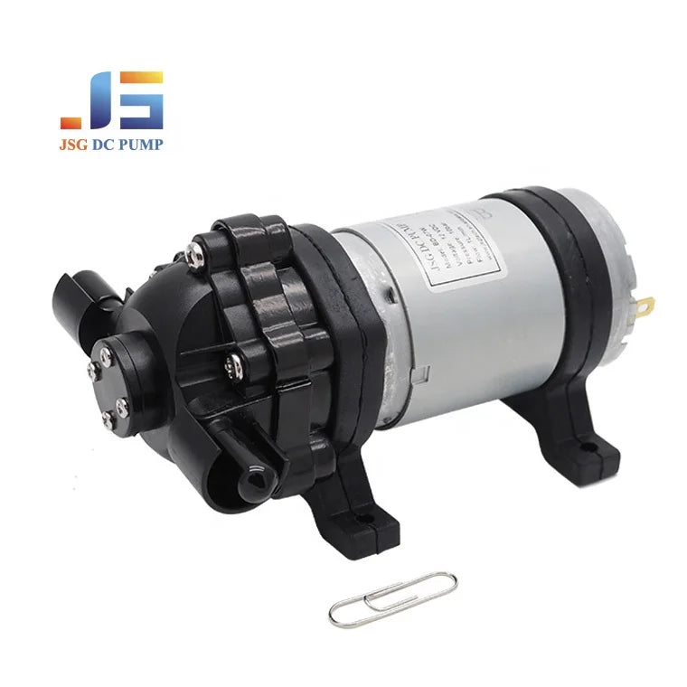 12V 24V 20W 5A 50-100 PSI Diaphragm Water Pump Brushless DC Motor High Pressure Booster for Agriculture Circulation