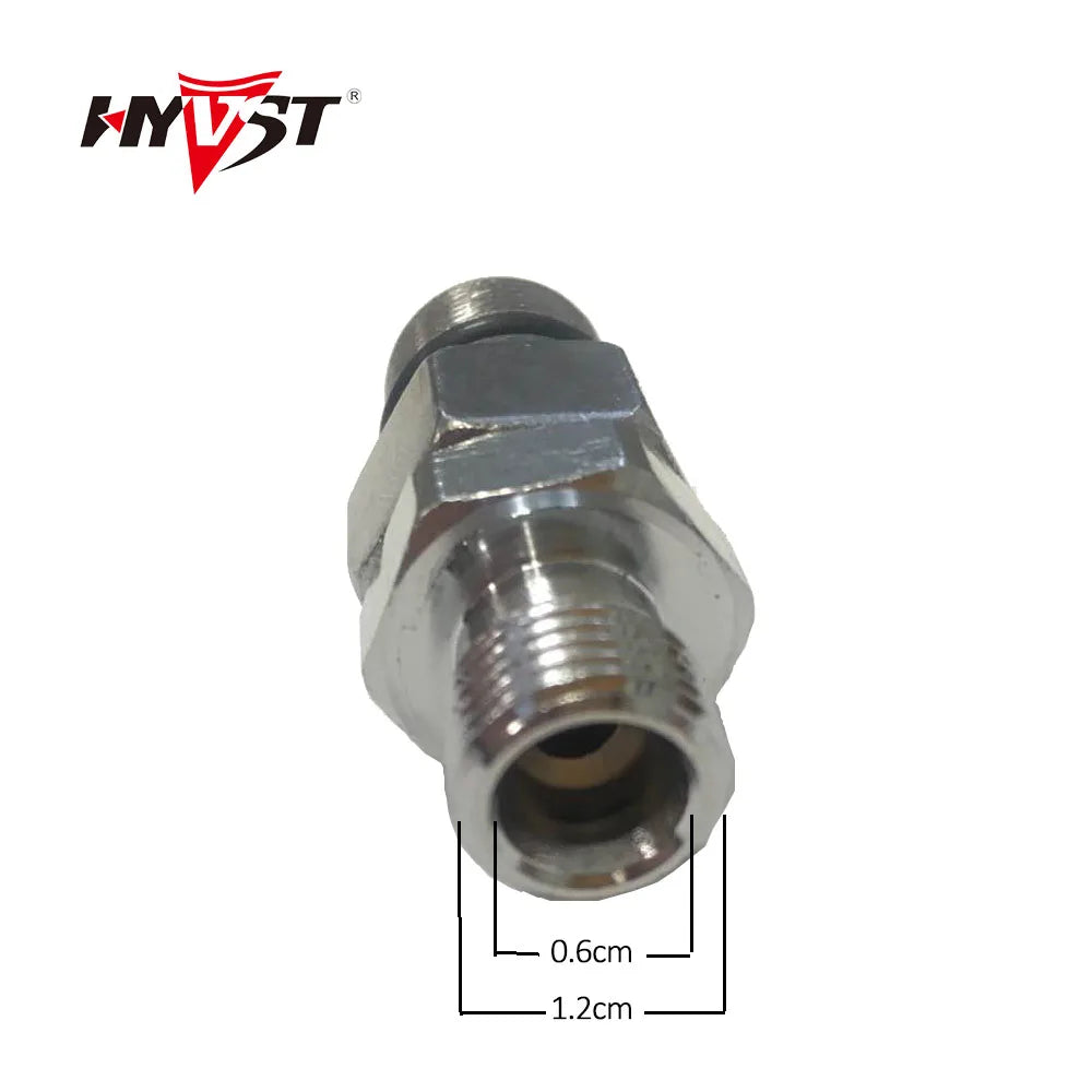 Conector Giratório para Mangueira Reta Airless (287099) (223341) 1/4' NPS para Adaptadores de Alta Qualidade Peças para Pistola de Pintura Airless
