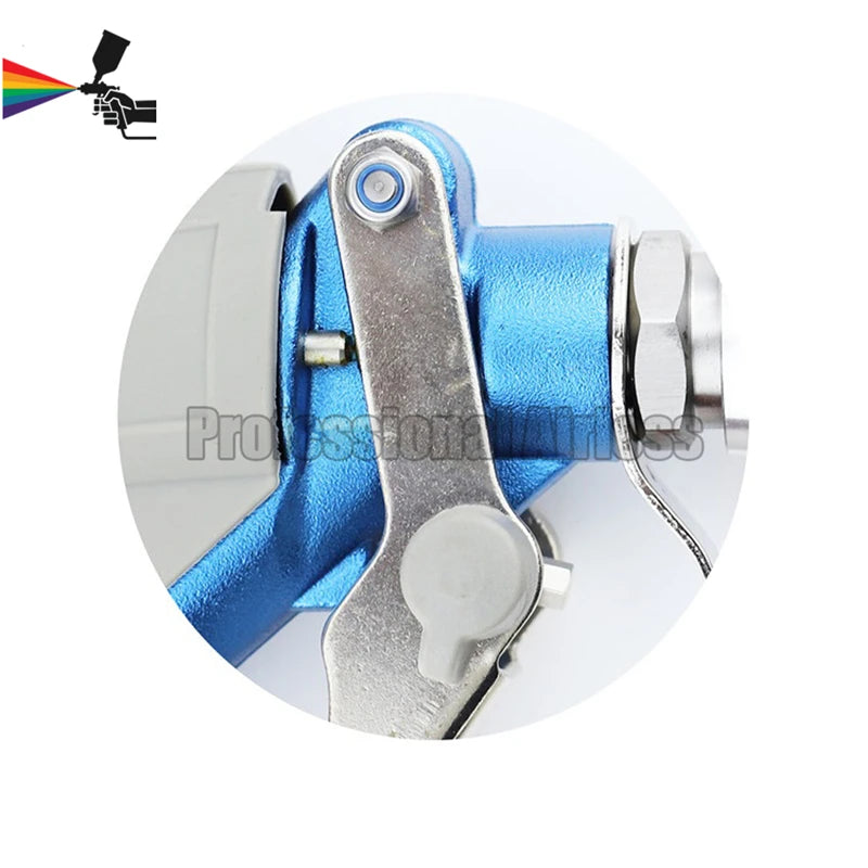 Ag19 pistola de pintura mal ventilada de alta pressão com kit reparo 350bar/5000psi 1/4 nnps entrada pistola de pulverizador conector arma