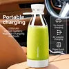 Powerful Mini Cordless Handheld Juicer Cup Blender 6 Blades Variable Speed Mixer Convenient Food Mixing Machine Blending Shaking