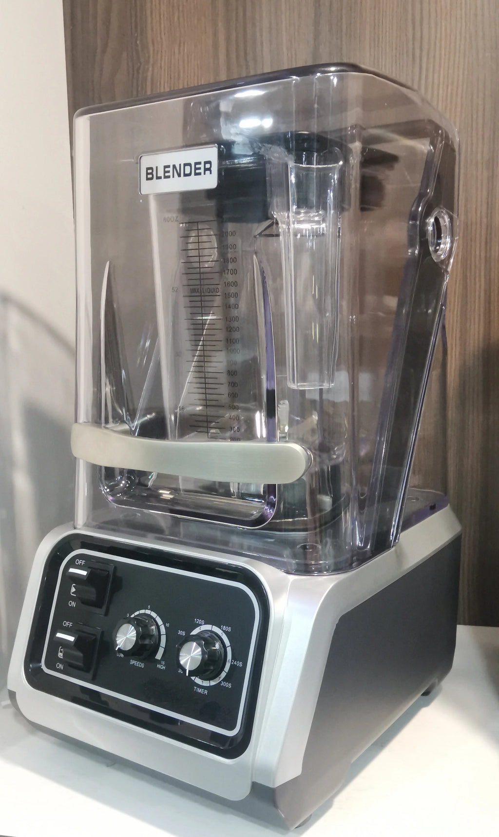 Commercial Kitchen Heavy Duty Blender for Smoothie and Grinding Fruits Vegetables and Drink
