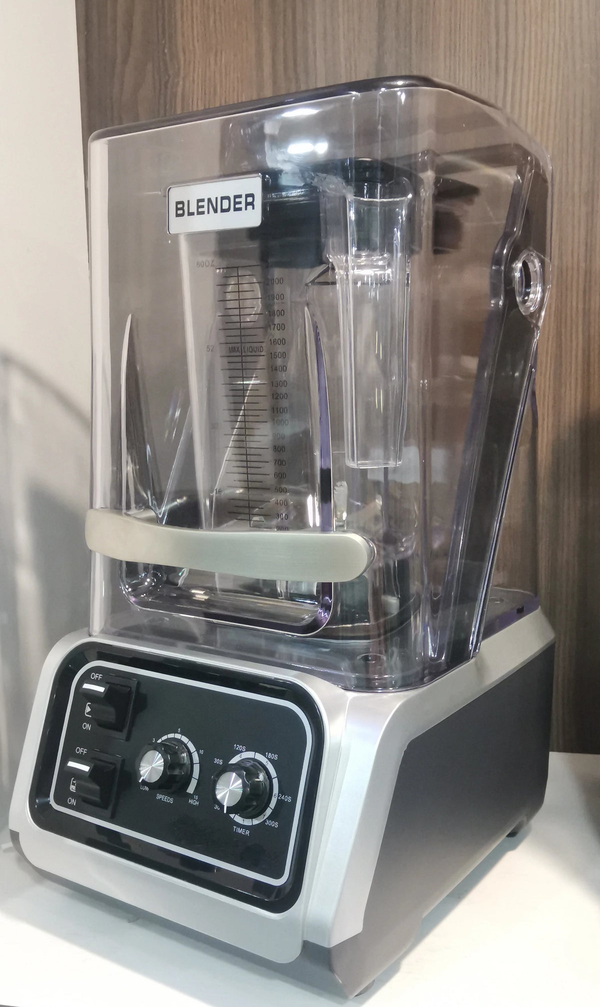 Commercial Kitchen Heavy Duty Blender for Smoothie and Grinding Fruits Vegetables and Drink