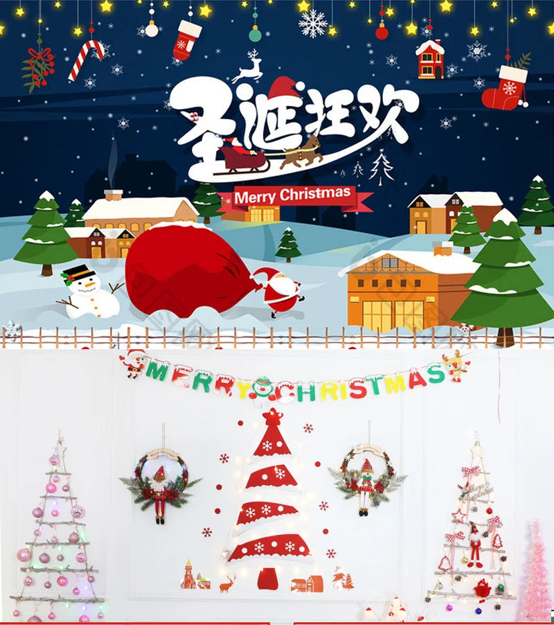 Árvore de Natal Criativa com Luzes, Enfeites de Natal DIY, Árvore de Natal Iluminada, Enfeites de Natal, Árvore Feliz