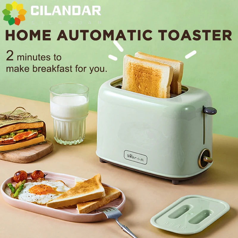 Torradeira Elétrica para Sanduíches e Waffles, Forno Duplo 220V Mini Torradeira com Convecção de Ar Quente para Pães Tostados