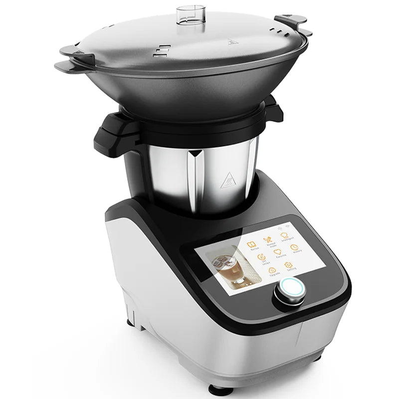 Cooking Food Smart Multifunctional Food Processor,WiFi Built-In,All in 1,Blending,Steaming,Weighing,Mixing,Robot De Cocina