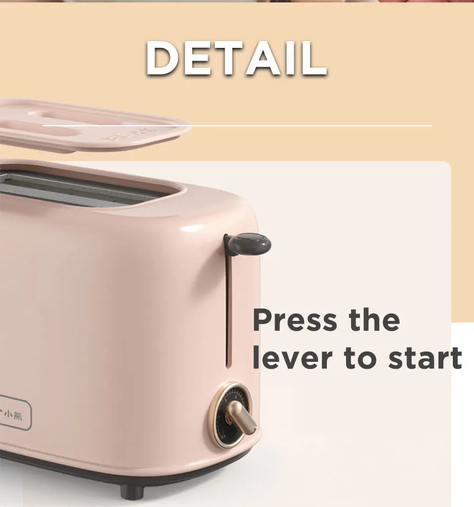 Torradeira Elétrica para Sanduíches e Waffles, Forno Duplo 220V Mini Torradeira com Convecção de Ar Quente para Pães Tostados