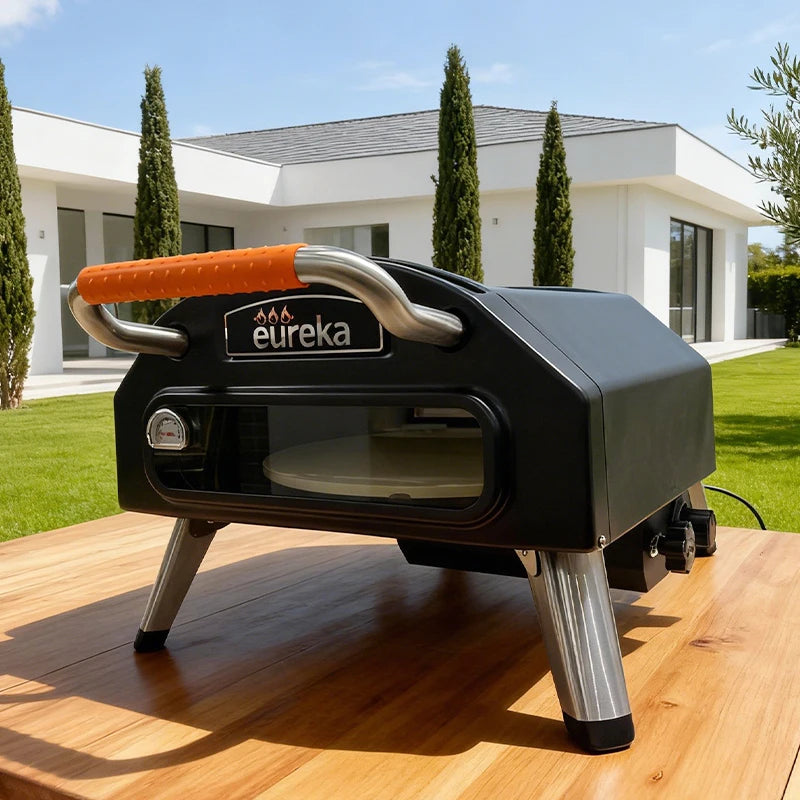 15 Inch Rotating Propane Lpg Burner Large Pizza Oven Gas