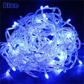 Natal ao ar livre led luzes da corda 100m 50m 30m 20 10 5m luces decoracion luz de fadas luzes do feriado iluminação árvore guirlanda