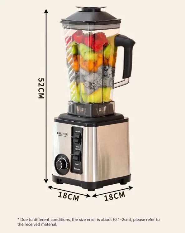 Heavy Duty 8 in 1 Multifunctional Commercial Mixer and Grinder 9500W Electric Food Processor Multi Purpose Juicer Blender