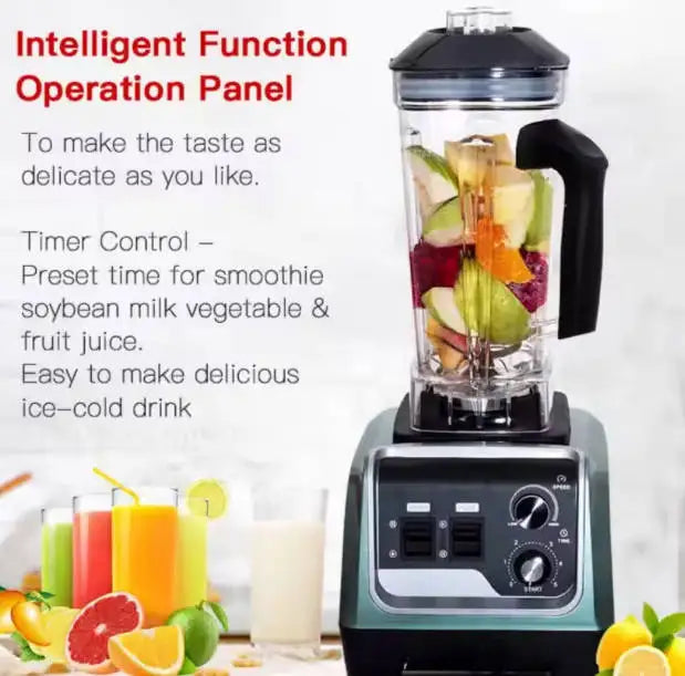 Professional Commercial Household Bar Blender Food Mixer Juicer Ice Crusher Smoothie Maker