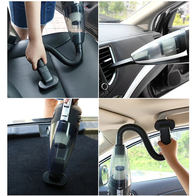 Aspirador de pó sem fio poderosa sucção ciclone recarregável aspirador de pó portátil carga rápida para carro casa pêlos animais de estimação